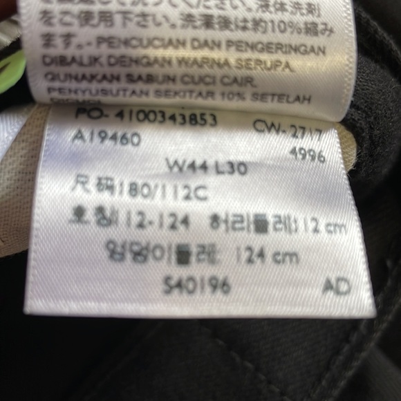 Men’s Levi’s 501 Jeans, Size 44w x 30L, Color: Black - Picture 3 of 7